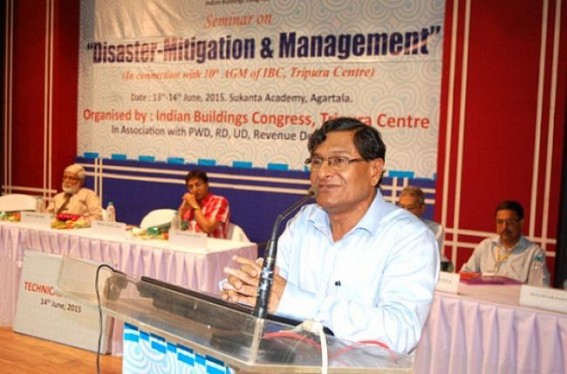 Man-made destruction is leading to natural calamity: Manik Dey Man-made destruction is leading to natural calamity: Manik Dey